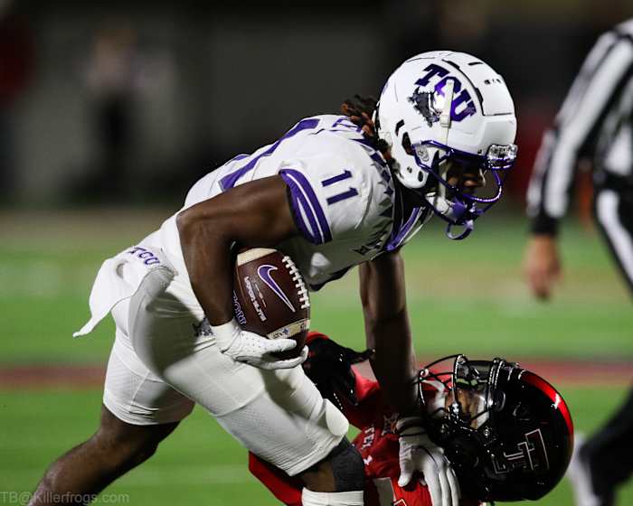 TCU wide receiver JoJo Earle against Texas Tech November 2, 2023